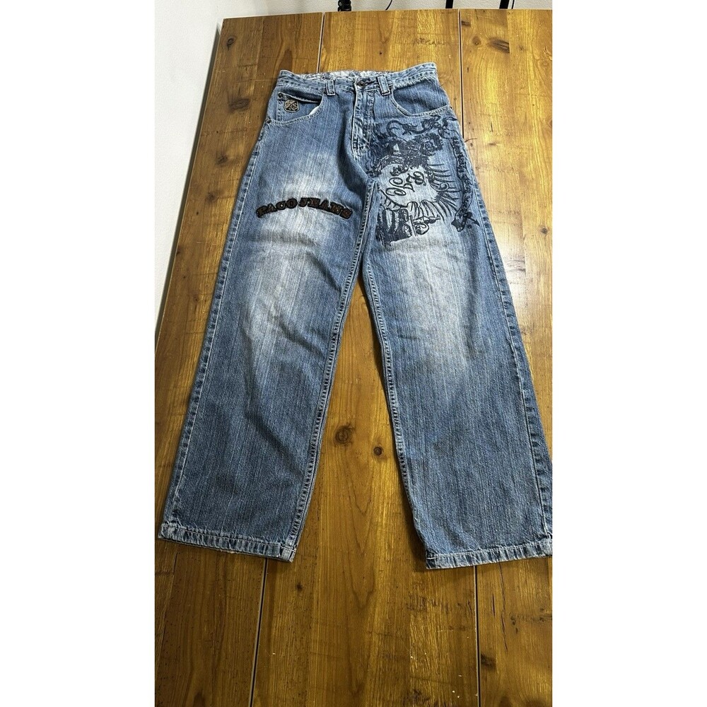 Vintage 90s PACO JEANS Baggy Wide Leg Denim Y2K 14 Juniors/ 28 Women